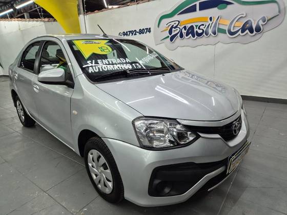 TOYOTA ETIOS 1.5 XS SEDAN 16V FLEX 4P AUTOMÁTICO TOYOTA ETIOS 1.5 XS SEDAN 16V FLEX 4P AUTOMÁTICO